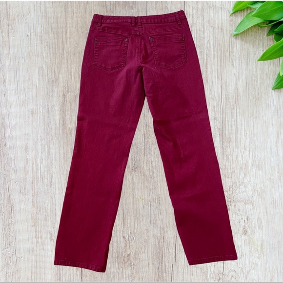 3/$25 || Santana Jeans Red Denim Jeans - Picture 5 of 5